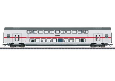 Maerklin 43489 IC 2 Doppelstockwagen 2. Kl. DB AG mit LE Spur H0