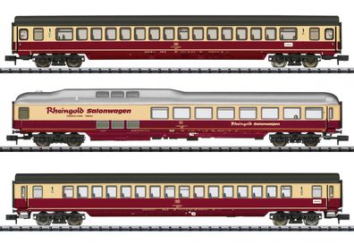 Trix 18715 3-tlg. Set Schnellzugwagen ?Sonder-TEE? Spur N