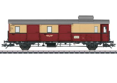 Maerklin 43158 Donnerbüchse-Gepäckwagen Museum rot/beig Spur H0