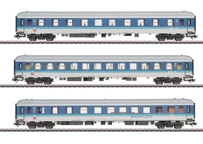 Maerklin 43900 Personenwagen-Set InterRegio DB 3-tlg. M Spur H0