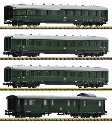 Fleischmann 6260004 Schnellzugwagen-Set DB III 4-tlg. Spur N