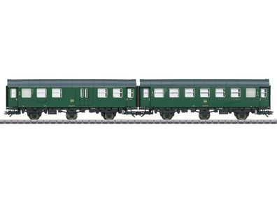 Maerklin 43196 Umbauwagen-Paar 2. Kl. + Gep. DB Spur H0