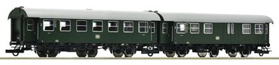 Roco 6200039 Umbauwagen-Set 2-teilig 2. Kl. der DB in Spur H0