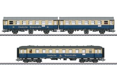 Maerklin 43189 Wagen-Set Deutsche Weinstraße DB IV 2-tl Spur H0