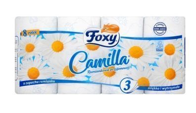 Fuchs, Camilla Premium Toilettenpapier, 8 Rollen