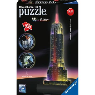 Pz. 3D Empire State Building Nacht 216T