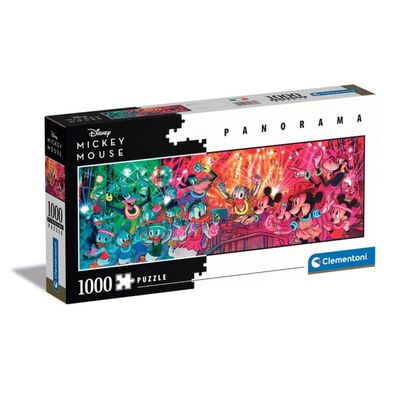 Clementoni 39660 - 1000 Teile Panorama Puzzle - Disney Disco