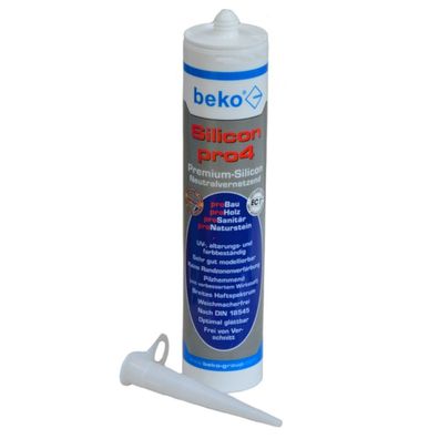 Beko Silicon pro4 Premium, neutralvernetzend, weiß