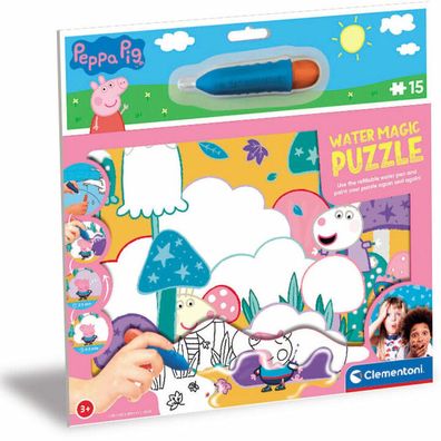 Peppa Pig Wasser Magie Puzzle 15pcs