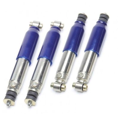 4 TA-TECHNIX Sportstoßdämpfer MIT Härteverstellung, VORNE + HINTEN - VW T4