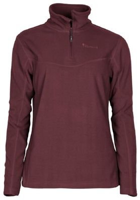 Pinewood 3069 Tiveden Damen Fleece Pullover Earth Plum (815)