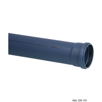 Poloplast POLO-KAL NG Steck-Muffenrohr DN 90, 500 mm