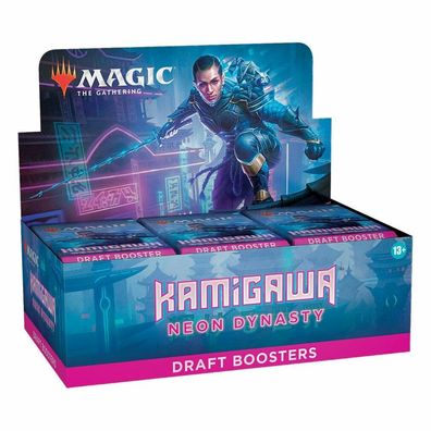 Magic the Gathering Kamigawa: Neon Dynasty Draft-Booster Display (36) englisch