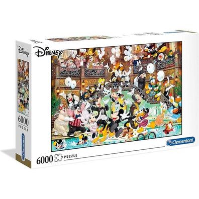 Clementoni - Disney Gala - 6000 Teile Puzzle - High Quality Collection