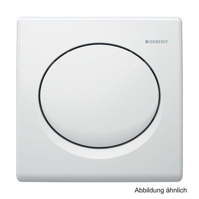 Geberit UR-Strg. mit pneumatischer Spülausl., BetPl. Kst., Basic: weiß-alpin