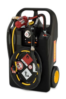 Cemo 60L Kraftstofftrolley Ex0 12V Pumpe automatische Zapfpistole für Kraftstoff