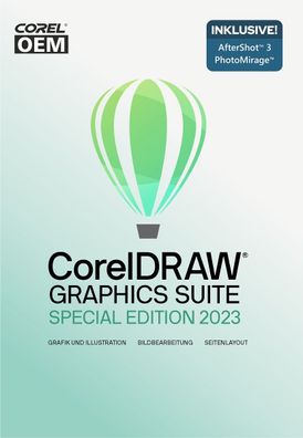 CorelDRAW Graphics Suite Special Edition 2023 OEM (Win10/11-64bit), Dauerlizenz,