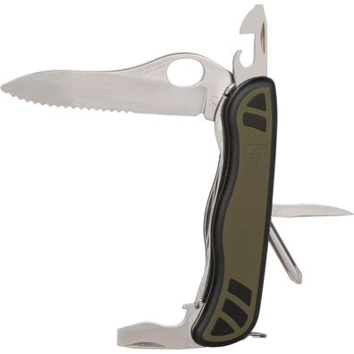 Victorinox Schweizer Soldatenmesser 08 111 mm grün/schwarz