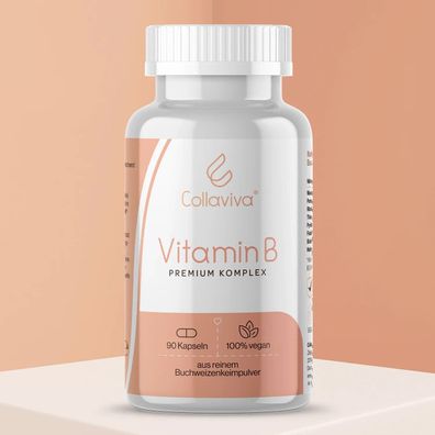 517,05 €/ kg | Collaviva Vitamin B Komplex (Cultavit®), 90 Kapseln, 52,2g vegan