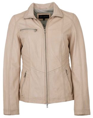 Jilani - Damen Lederjacke Lammnappa sand