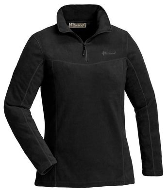 Pinewood 3069 Tiveden Damen Fleece Pullover Schwarz(400)