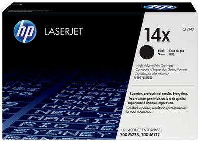 HP 14X Schwarz Original LaserJet Tonerkartusche