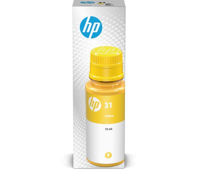 HP 31 Gelb Original Tintenflasche, 70 ml