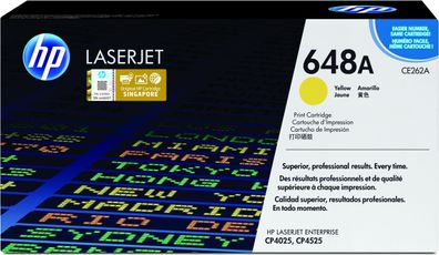 HP 648A Gelb Original LaserJet Tonerkartusche