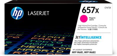 HP 657X Magenta Original LaserJet Tonerkartusche