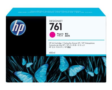 HP 761 Magenta DesignJet Druckerpatrone, 400 ml