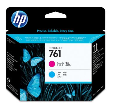 HP 761 Magenta/Cyan Designjet Druckkopf