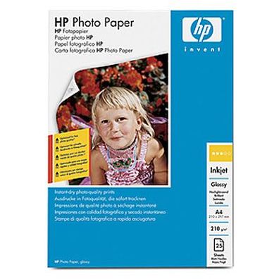 HP Advanced Fotopapier, glänzend - 25 Blatt/A4/210 x 297 mm