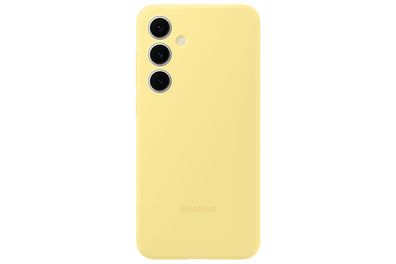 Samsung Silicone Case für Galaxy S24 FE, yellow