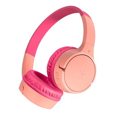 Belkin Soundform Mini BT On-Ear Kopfhörer für Kinder, rosa