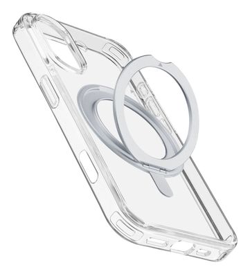 Cellularline SPIN MAG MagSafe Case iPhone 16 Clear