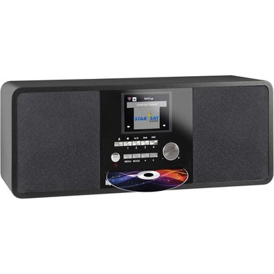 DABMAN i200 CD Multifunkt. Radio DAB+/ FM/ Internet/ BT, black