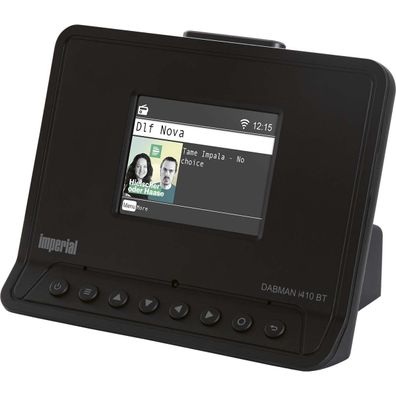 DABMAN i410 BT Hybridradio DAB+/ FM/ Internet, schwarz