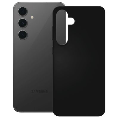 PEDEA Soft TPU Case für Samsung Galaxy S24 FE, schwarz