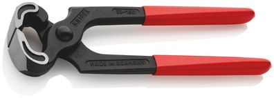 KNIPEX 50 01 180 Kneifzange 180 mm Ø 2,0 mm schwarz atramentiert poliert mit Kunst