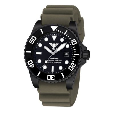 KHS - KHS. TYBSA. DSGO - Armbanduhr - Herren - Typhoon Black Steel - Automatik