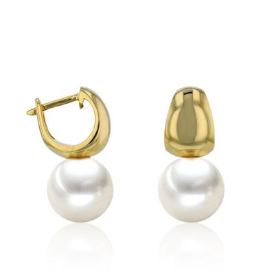 Luna-Pearls - 311.1866 - Creolen - Damen - 585 Gelbgold