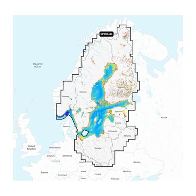 Navionics Platinum+ Large Ostsee Micro SD-Karte