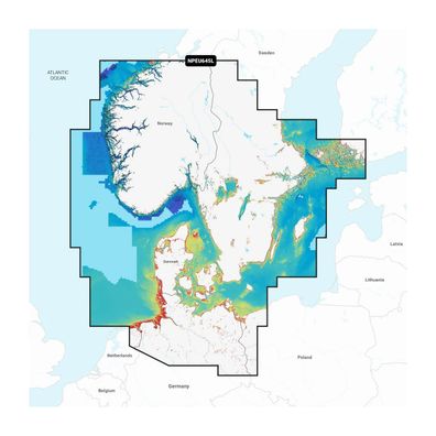 Navionics Platinum+ Large Südskandinavien & Norddeutschland Meer Micro SD-Karte