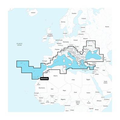 Navionics+ Large Mittelmeer & Schwarzes Meer Micro SD-Karte