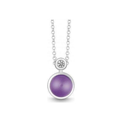 QUINN - Halskette - Silber - Diamant - Amethyst - Wess. (H) - 27191933