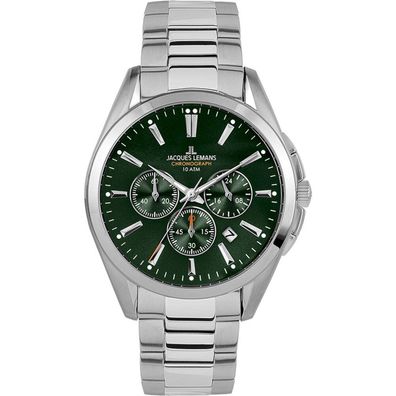 Jacques Lemans - Armbanduhr - Herren - Chronograph - Quarz - Derby - 1-1945.1F