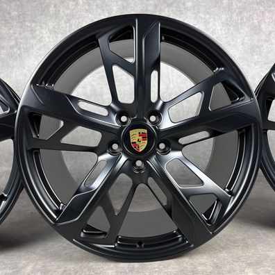 Porsche Taycan Felgen 21" Original Cross Turismo Design 4S Turbo S GTS Schwarz