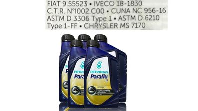 Paraflu 11 grün Iveco/ Fiat Türkis 5x1 Liter Frostschutz Kühlflüssigkeit