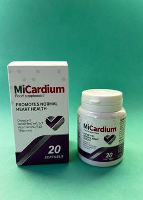 MiCardium 20 Kapseln - Neu&OVP Blitzversand