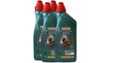 Castrol Transmax Manual EP 80W-90 4x1 Liter Getriebeöl